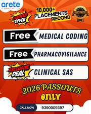 Free Medical Coding Training + Placement | Clinical SAS | 2026 Passout
