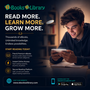 Read More. Learn More. Grow More. With EBookseLibrary