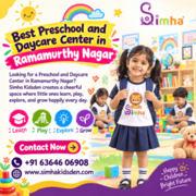 Best Preschool and Daycare Center in Ramamurthy Nagar