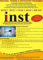 CCNA,  MCITP Networking courses 